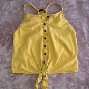 Abercrombie and Fitch mustard tank top